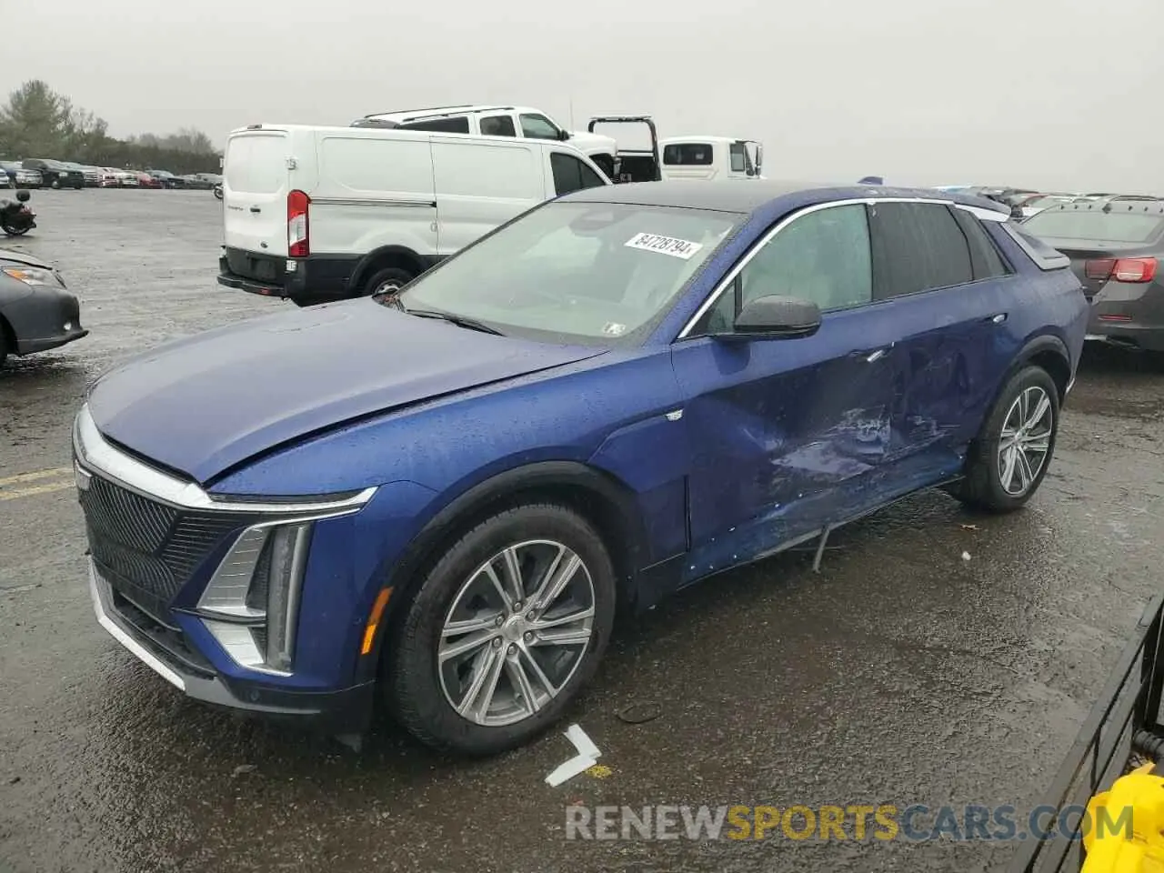 1 fotografías del automóvil dañado 1GYKPPRL2RZ109198 CADILLAC LYRIQ LUXU 2024