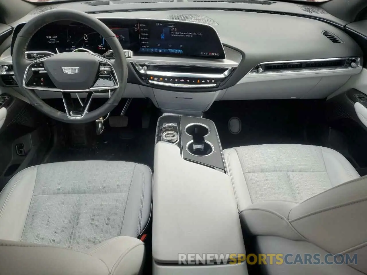 8 fotografías del automóvil dañado 1GYKPPRL7RZ108497 CADILLAC LYRIQ LUXU 2024