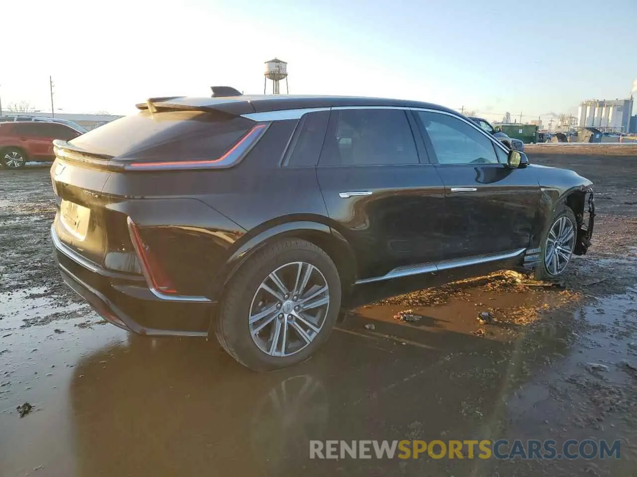 3 fotografías del automóvil dañado 1GYKPPRL9RZ125771 CADILLAC LYRIQ LUXU 2024