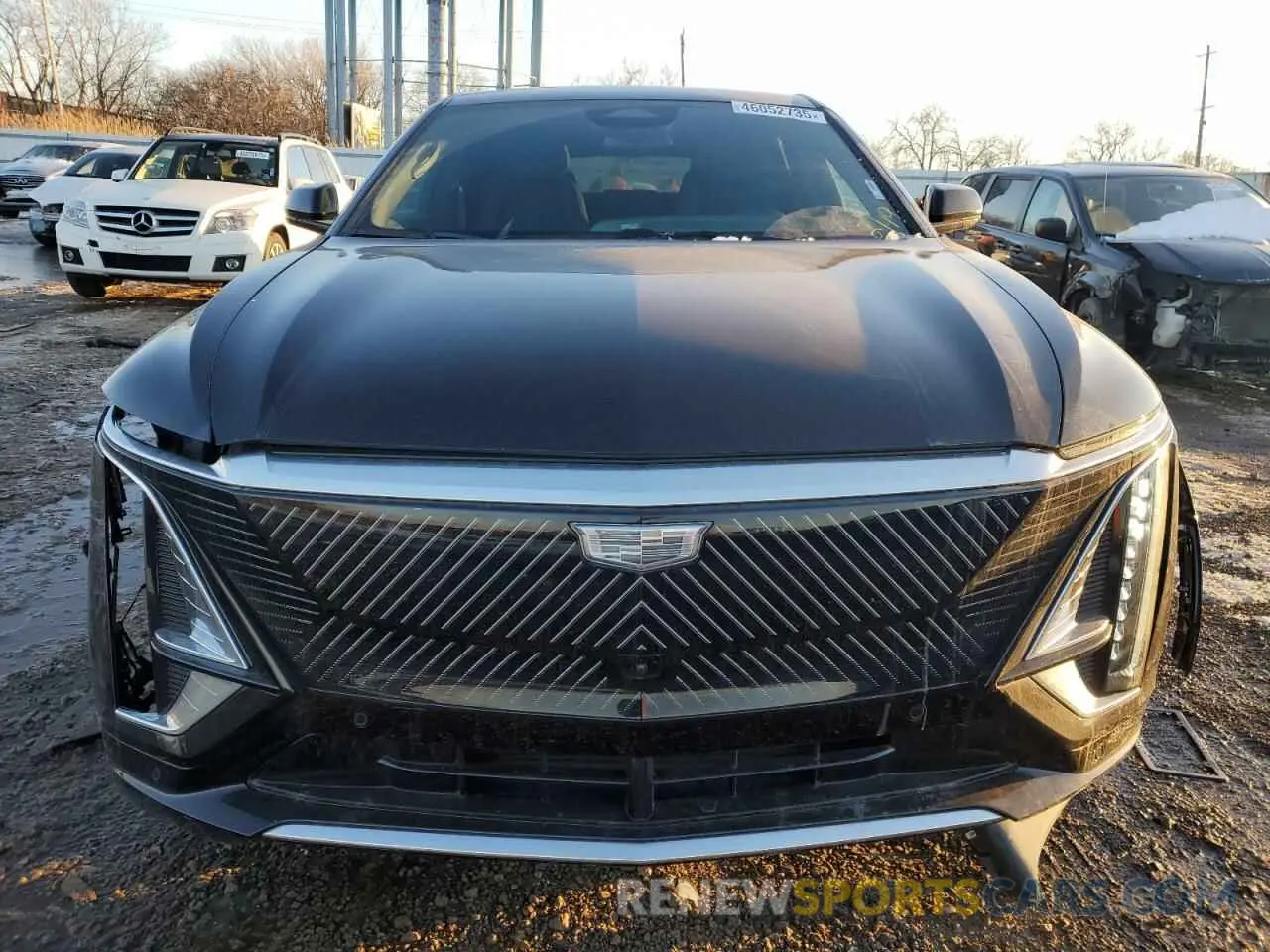 5 fotografías del automóvil dañado 1GYKPPRL9RZ125771 CADILLAC LYRIQ LUXU 2024