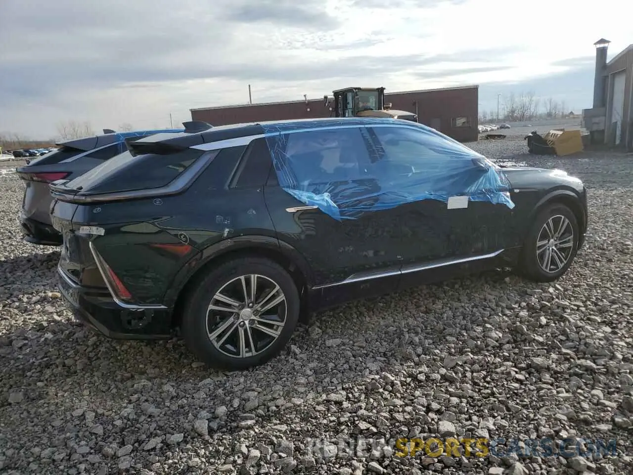 3 fotografías del automóvil dañado 1GYKPRRK0RZ104312 CADILLAC LYRIQ LUXU 2024