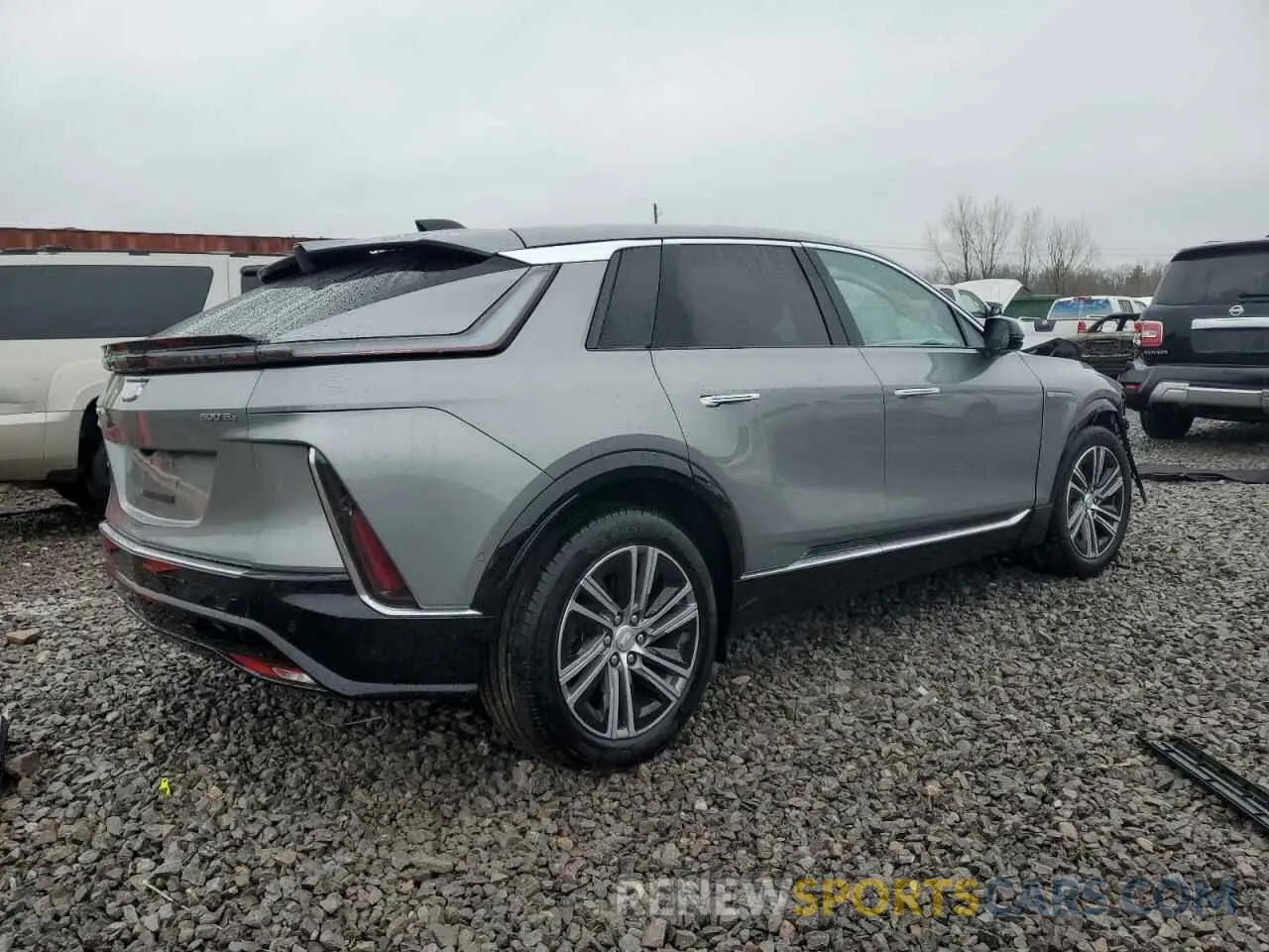 3 fotografías del automóvil dañado 1GYKPRRL2RZ117443 CADILLAC LYRIQ LUXU 2024