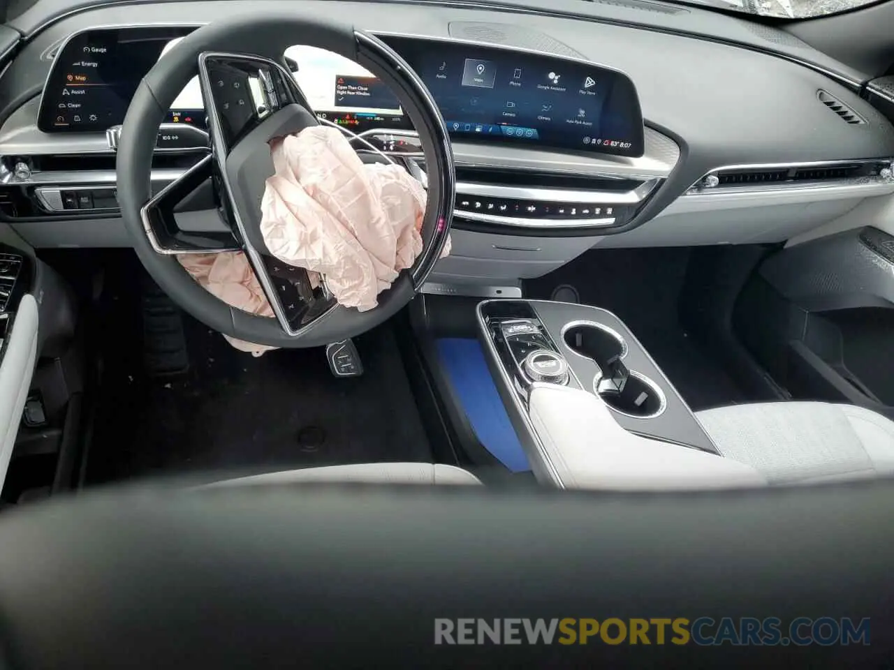 8 fotografías del automóvil dañado 1GYKPRRL2RZ117443 CADILLAC LYRIQ LUXU 2024