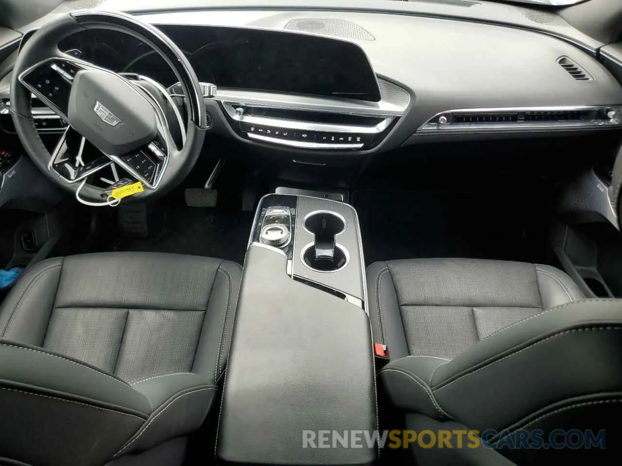8 fotografías del automóvil dañado 1GYKPRRL7RZ116949 CADILLAC LYRIQ LUXU 2024