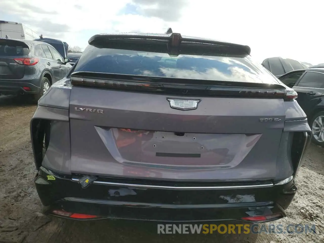 6 fotografías del automóvil dañado 1GYKPTRL2SZ303874 CADILLAC LYRIQ LUXU 2025