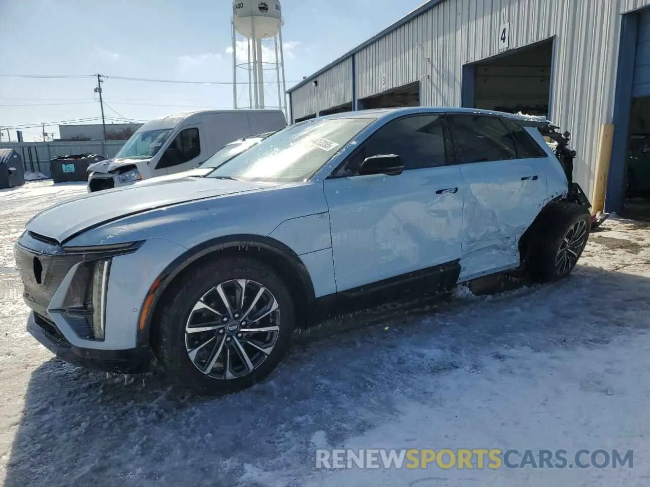 1 fotografías del automóvil dañado 1GYKPTRL9RZ122152 CADILLAC LYRIQ SPOR 2024