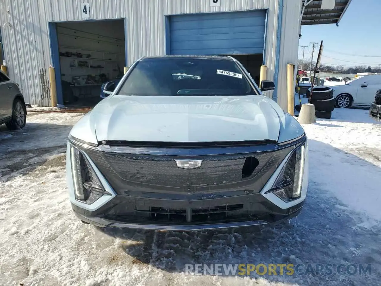 5 fotografías del automóvil dañado 1GYKPTRL9RZ122152 CADILLAC LYRIQ SPOR 2024