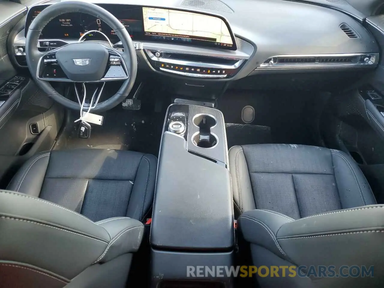 8 fotografías del automóvil dañado 1GYKPTRL9RZ122152 CADILLAC LYRIQ SPOR 2024