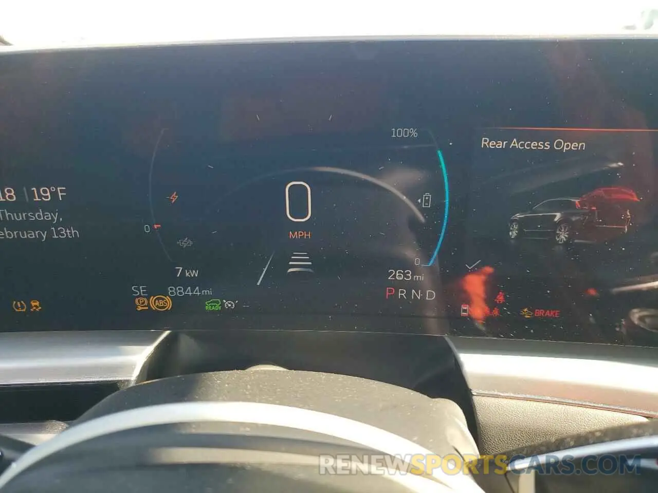 9 fotografías del automóvil dañado 1GYKPTRL9RZ122152 CADILLAC LYRIQ SPOR 2024