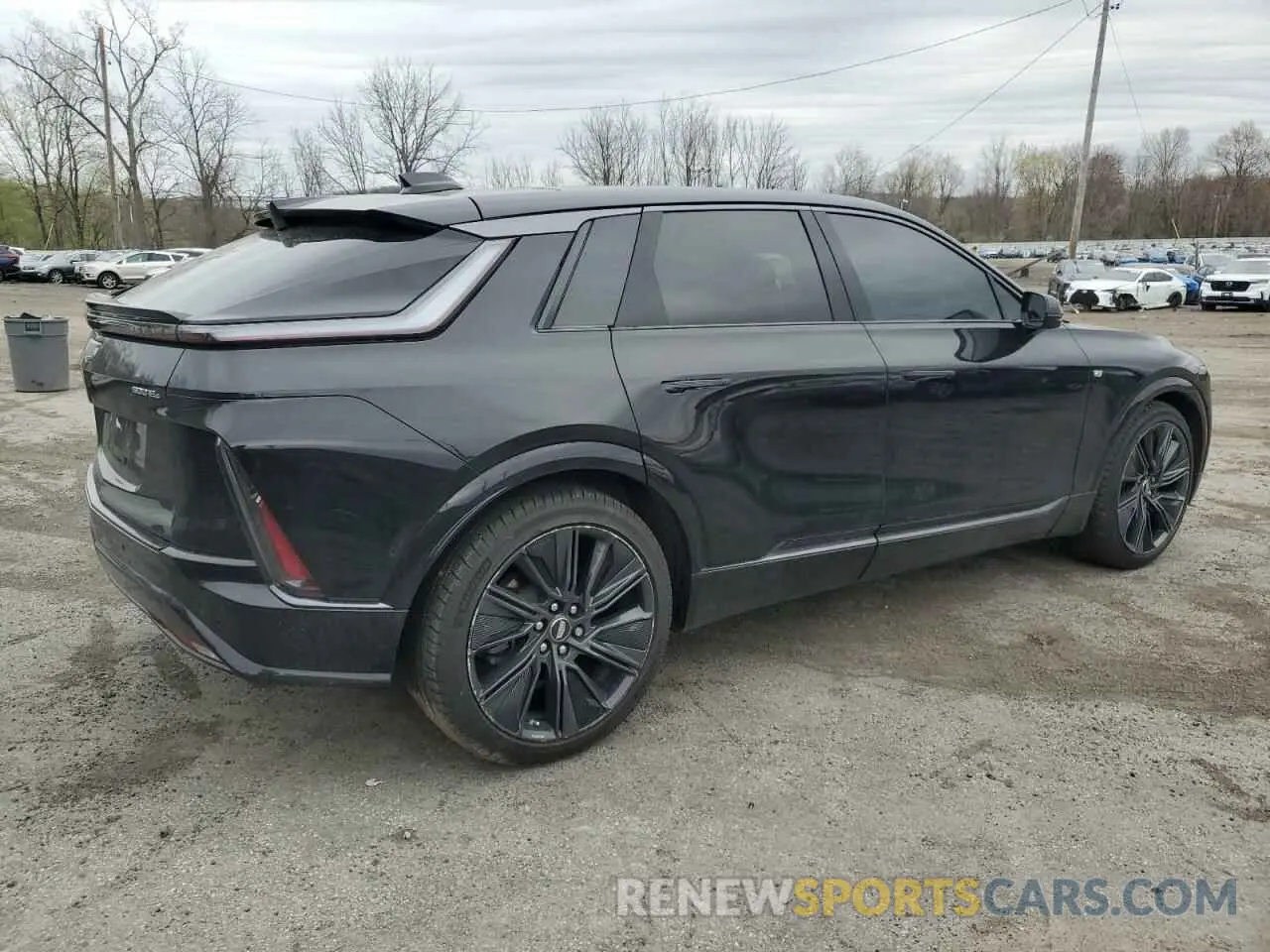 3 fotografías del automóvil dañado 1GYKPWRL8RZ111838 CADILLAC LYRIQ SPOR 2024