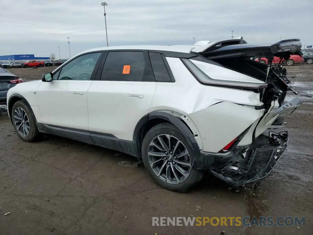 2 fotografías del automóvil dañado 1GYKPURLXSZ301649 CADILLAC LYRIQ SPOR 2025