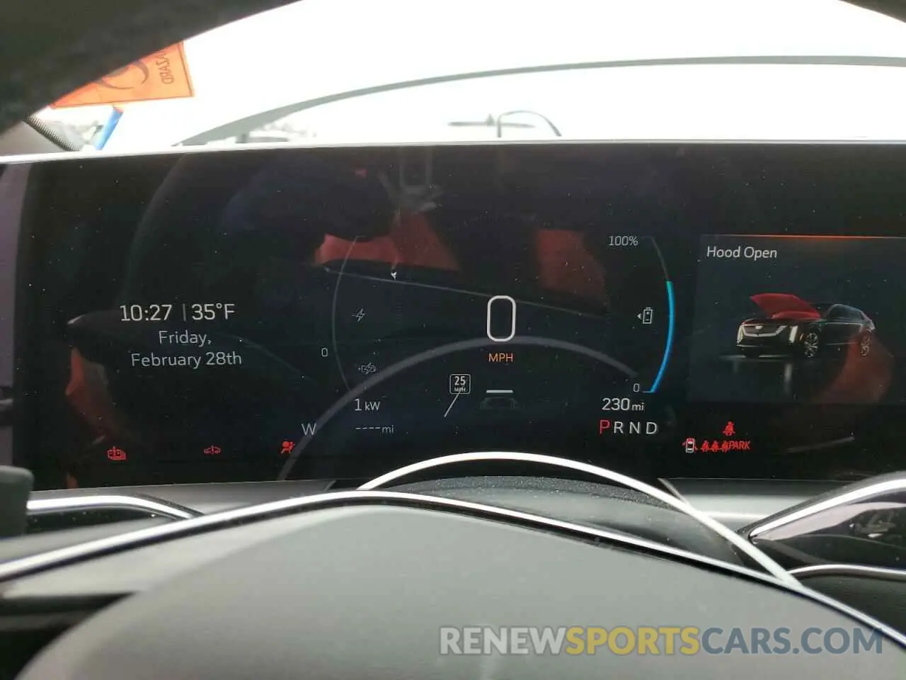 9 fotografías del automóvil dañado 1GYKPURLXSZ301649 CADILLAC LYRIQ SPOR 2025