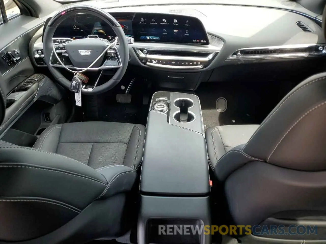 8 fotografías del automóvil dañado 1GYKPWRL2SZ302998 CADILLAC LYRIQ SPOR 2025