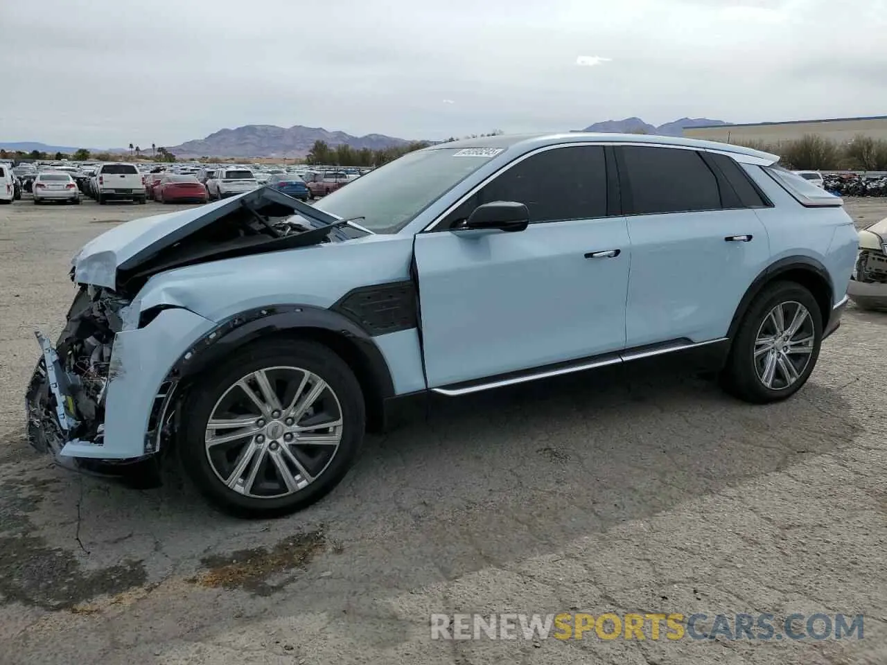 1 fotografías del automóvil dañado 1GYKPMRK3RZ129210 CADILLAC LYRIQ TECH 2024