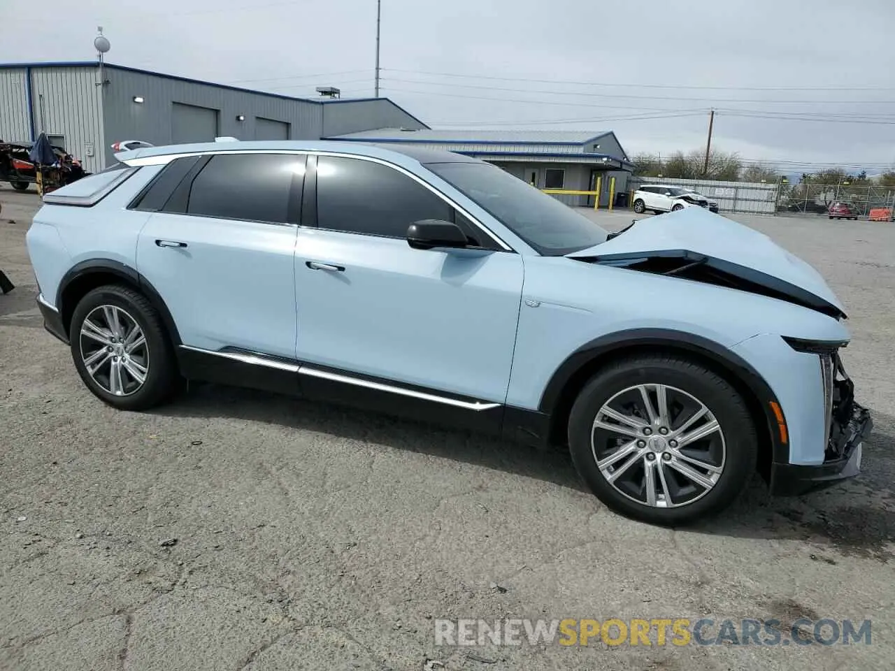 4 fotografías del automóvil dañado 1GYKPMRK3RZ129210 CADILLAC LYRIQ TECH 2024