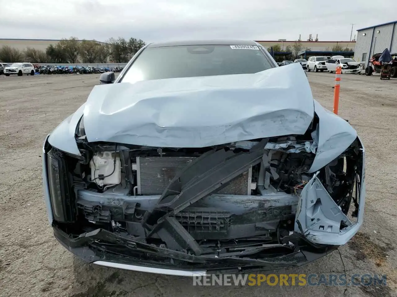 5 fotografías del automóvil dañado 1GYKPMRK3RZ129210 CADILLAC LYRIQ TECH 2024