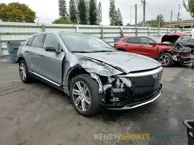 11 fotografías del automóvil dañado 1GYKPMRK6RZ143540 CADILLAC LYRIQ TECH 2024