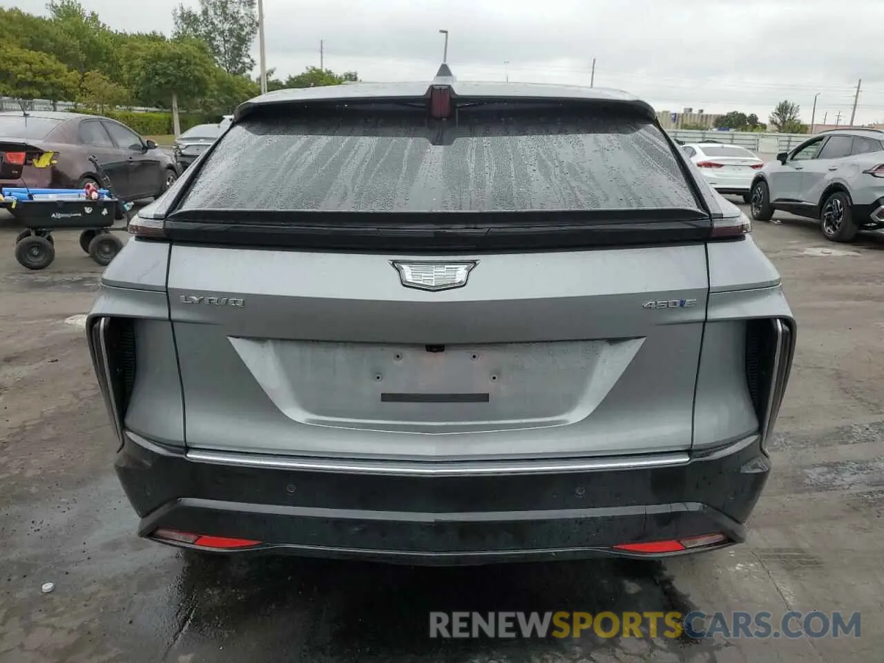 6 fotografías del automóvil dañado 1GYKPMRK6RZ143540 CADILLAC LYRIQ TECH 2024