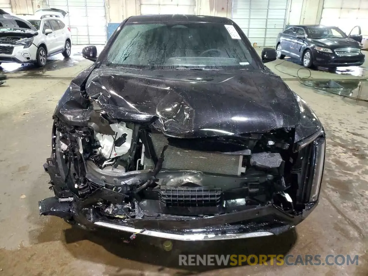 5 fotografías del automóvil dañado 1GYKPMRL1RZ143146 CADILLAC LYRIQ TECH 2024