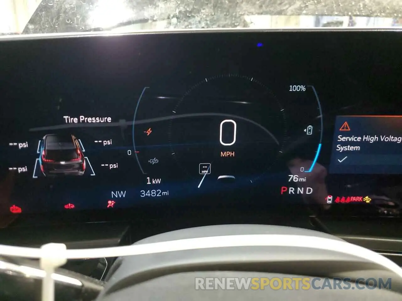 9 fotografías del automóvil dañado 1GYKPMRL1RZ143146 CADILLAC LYRIQ TECH 2024