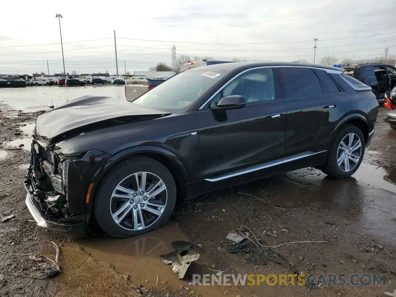 1 fotografías del automóvil dañado 1GYKPMRL5RZ138208 CADILLAC LYRIQ TECH 2024
