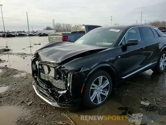 12 fotografías del automóvil dañado 1GYKPMRL5RZ138208 CADILLAC LYRIQ TECH 2024