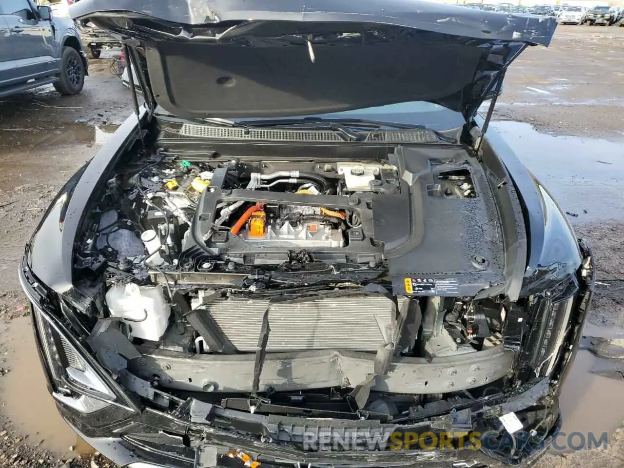 13 fotografías del automóvil dañado 1GYKPMRL5RZ138208 CADILLAC LYRIQ TECH 2024