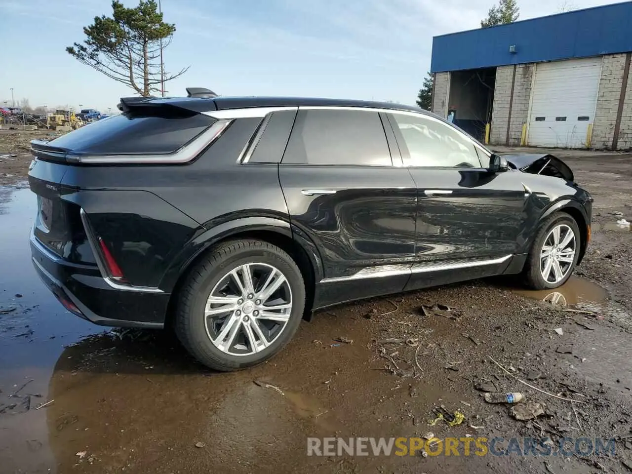 3 fotografías del automóvil dañado 1GYKPMRL5RZ138208 CADILLAC LYRIQ TECH 2024