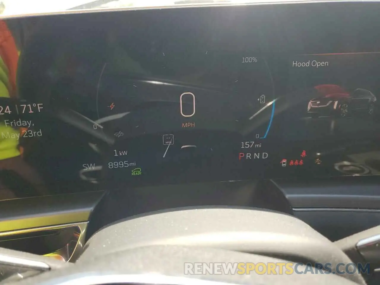 9 fotografías del automóvil dañado 1GYKPMRLXRZ138186 CADILLAC LYRIQ TECH 2024