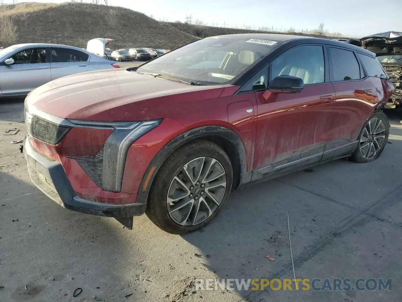 1 fotografías del automóvil dañado 3GYK3GMR7SS146659 CADILLAC OPTIQ SPOR 2025