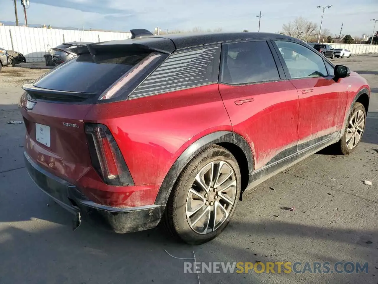 3 fotografías del automóvil dañado 3GYK3GMR7SS146659 CADILLAC OPTIQ SPOR 2025