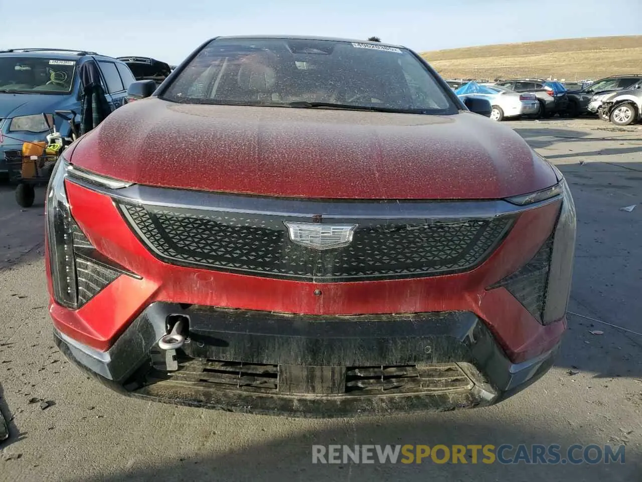 5 fotografías del automóvil dañado 3GYK3GMR7SS146659 CADILLAC OPTIQ SPOR 2025