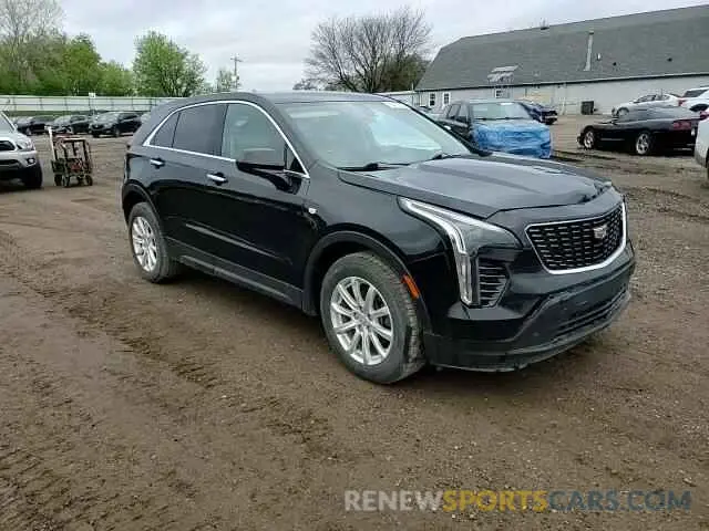 14 fotografías del automóvil dañado 1GYAZAR43KF115563 CADILLAC XT4 2019