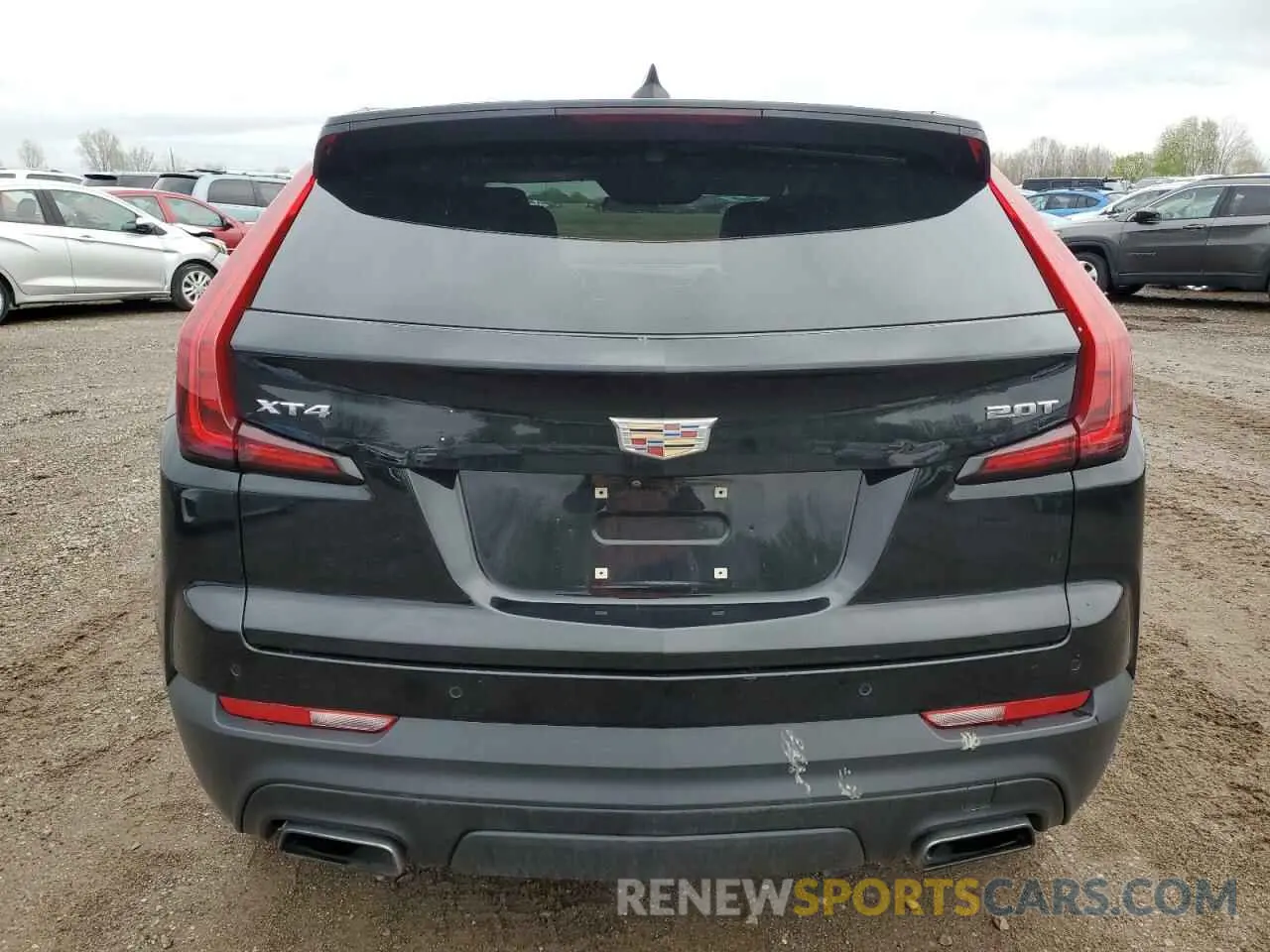 6 fotografías del automóvil dañado 1GYAZAR43KF115563 CADILLAC XT4 2019