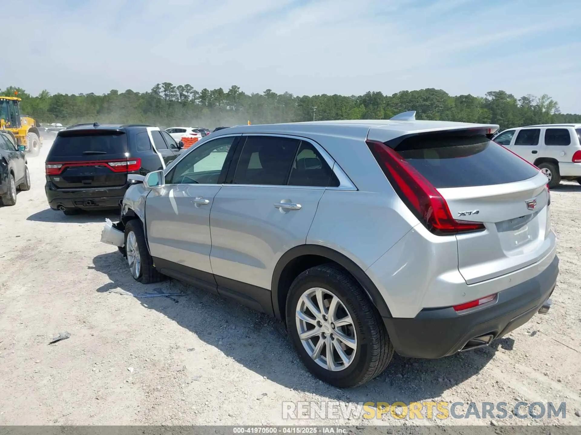 3 fotografías del automóvil dañado 1GYAZAR43KF211662 CADILLAC XT4 2019
