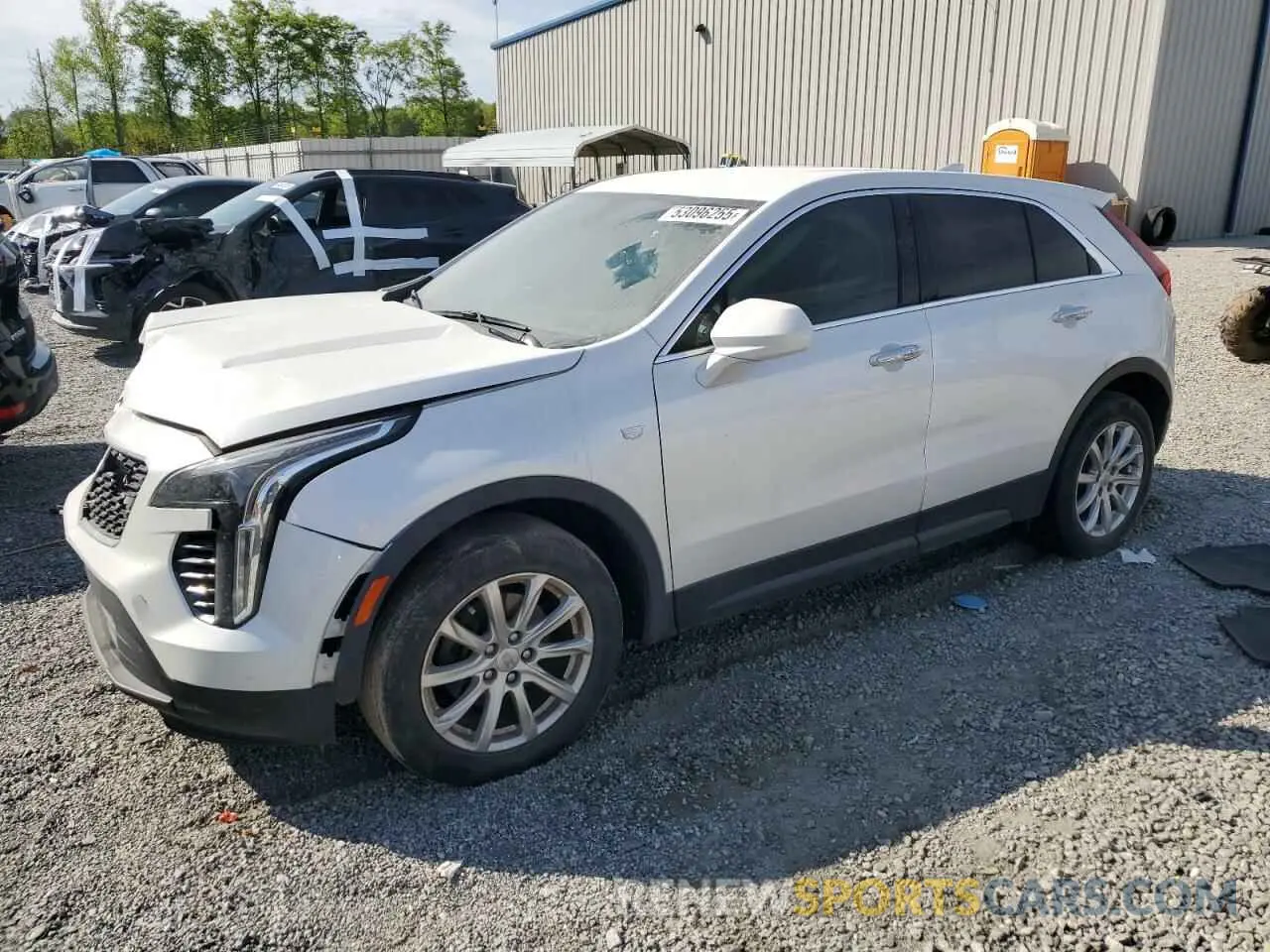 1 fotografías del automóvil dañado 1GYAZAR44KF143890 CADILLAC XT4 2019