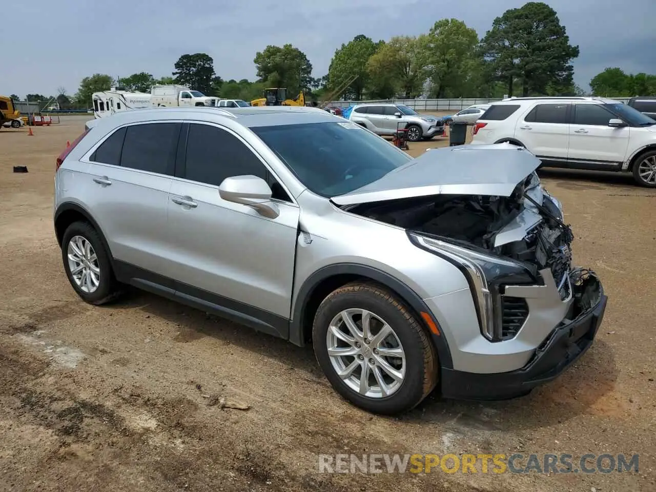 4 fotografías del automóvil dañado 1GYAZAR48KF204979 CADILLAC XT4 2019