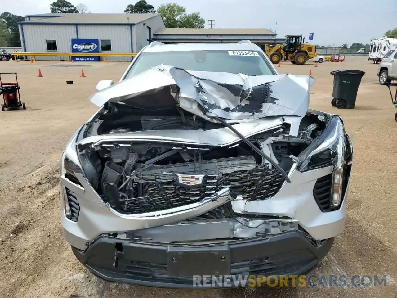 5 fotografías del automóvil dañado 1GYAZAR48KF204979 CADILLAC XT4 2019