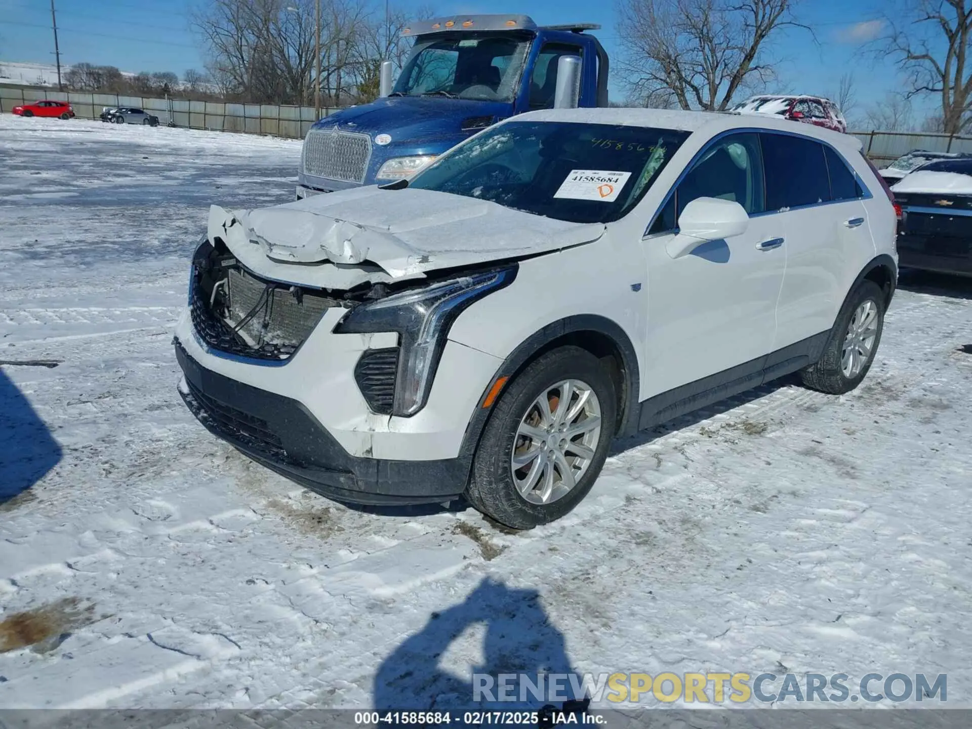 2 fotografías del automóvil dañado 1GYAZAR4XKF170642 CADILLAC XT4 2019