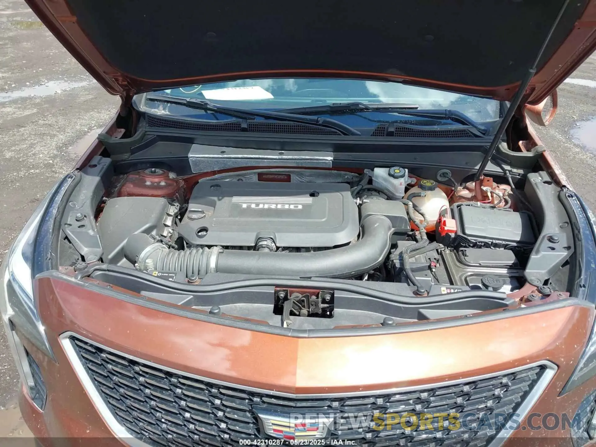 10 fotografías del automóvil dañado 1GYFZBR40KF209301 CADILLAC XT4 2019