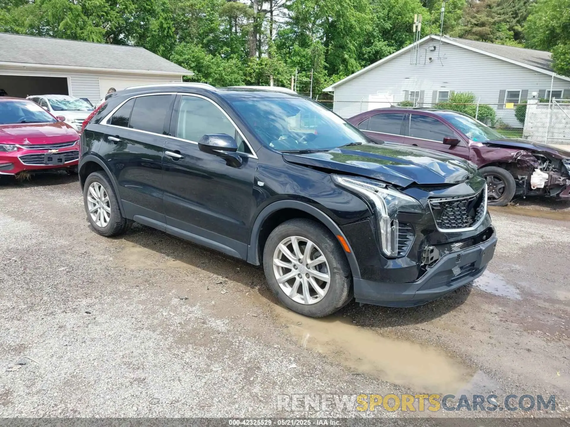 1 fotografías del automóvil dañado 1GYFZBR41KF150209 CADILLAC XT4 2019