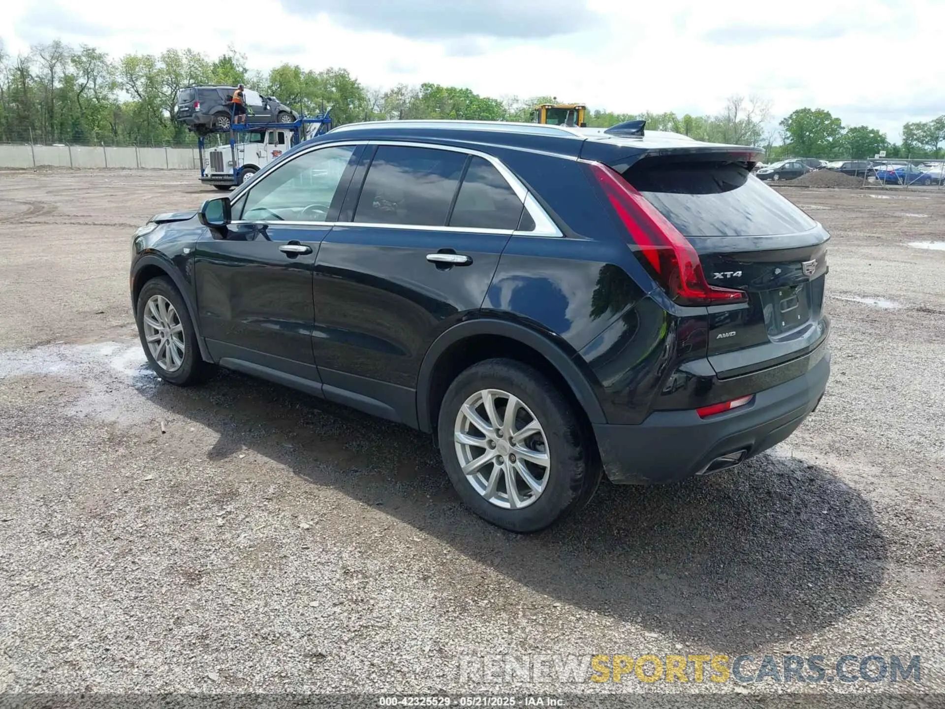 3 fotografías del automóvil dañado 1GYFZBR41KF150209 CADILLAC XT4 2019