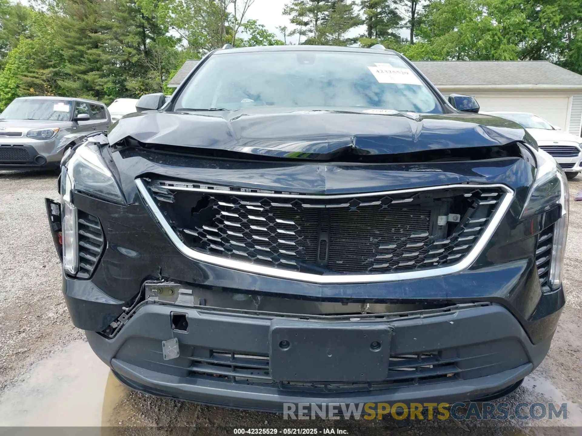 6 fotografías del automóvil dañado 1GYFZBR41KF150209 CADILLAC XT4 2019