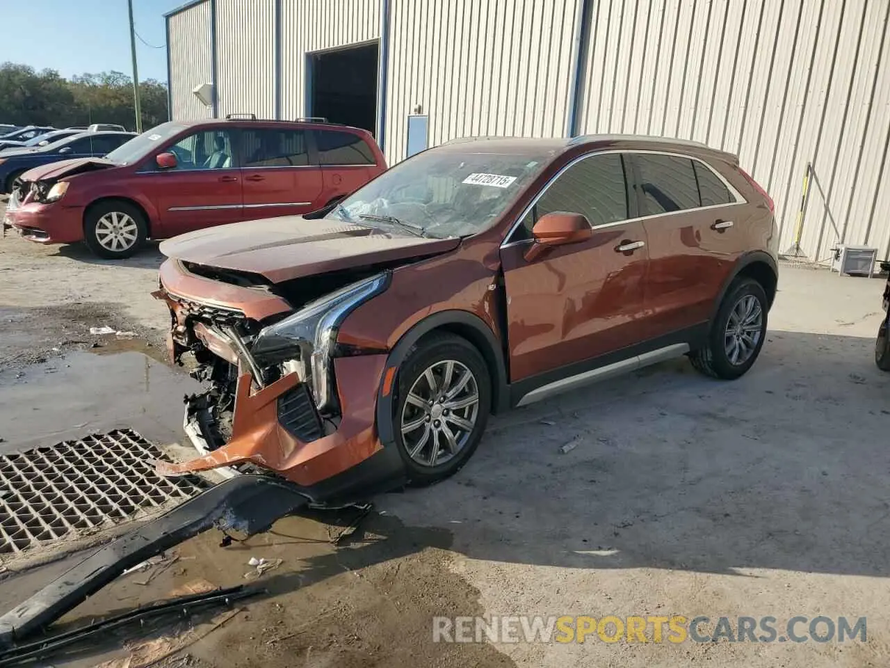 1 fotografías del automóvil dañado 1GYFZCR41KF183507 CADILLAC XT4 2019