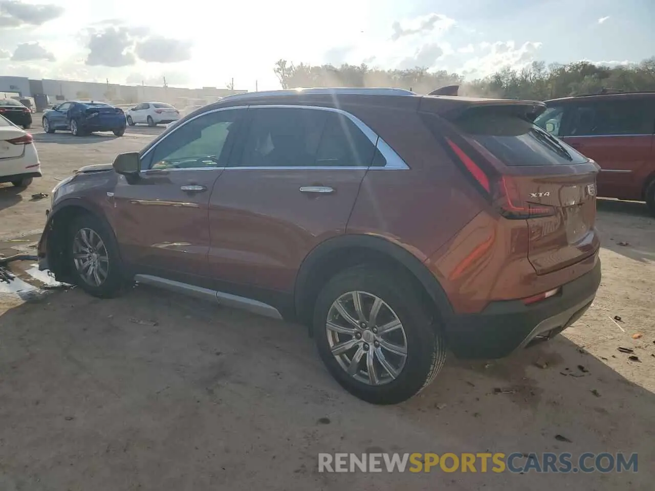 2 fotografías del automóvil dañado 1GYFZCR41KF183507 CADILLAC XT4 2019