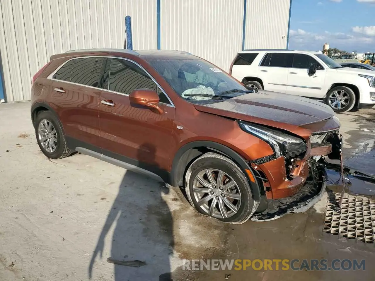 4 fotografías del automóvil dañado 1GYFZCR41KF183507 CADILLAC XT4 2019