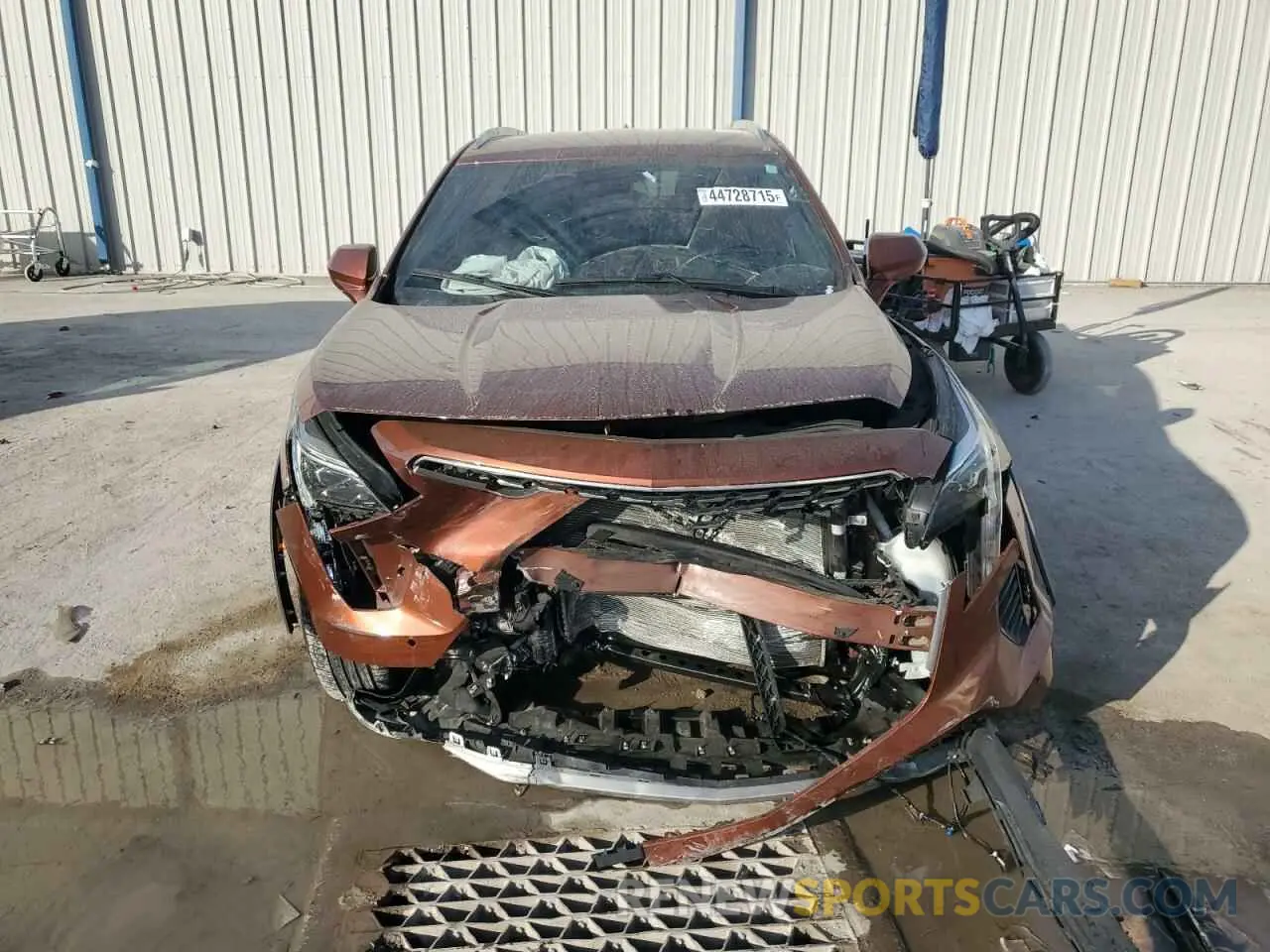 5 fotografías del automóvil dañado 1GYFZCR41KF183507 CADILLAC XT4 2019