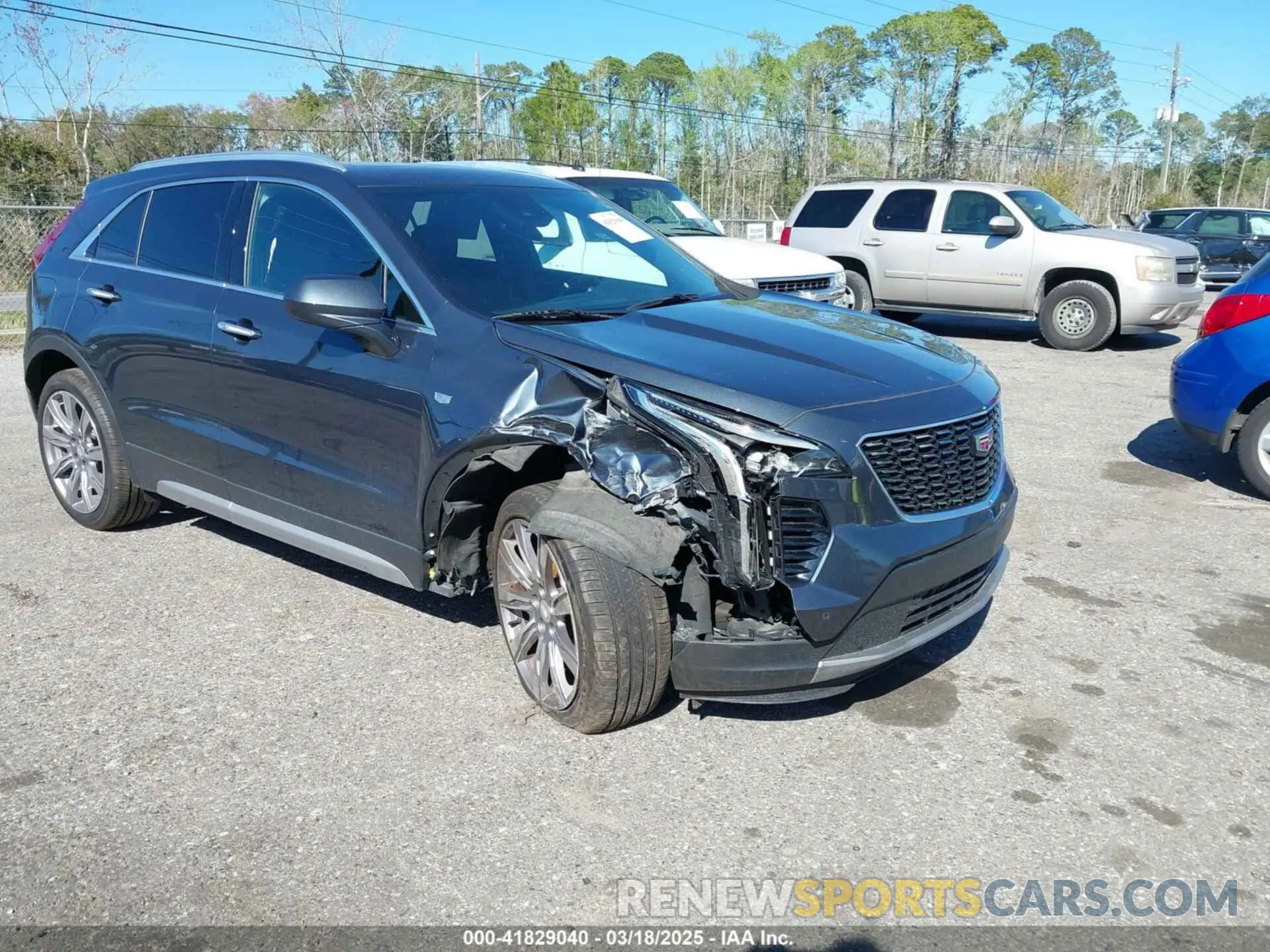 1 fotografías del automóvil dañado 1GYFZCR41KF204050 CADILLAC XT4 2019