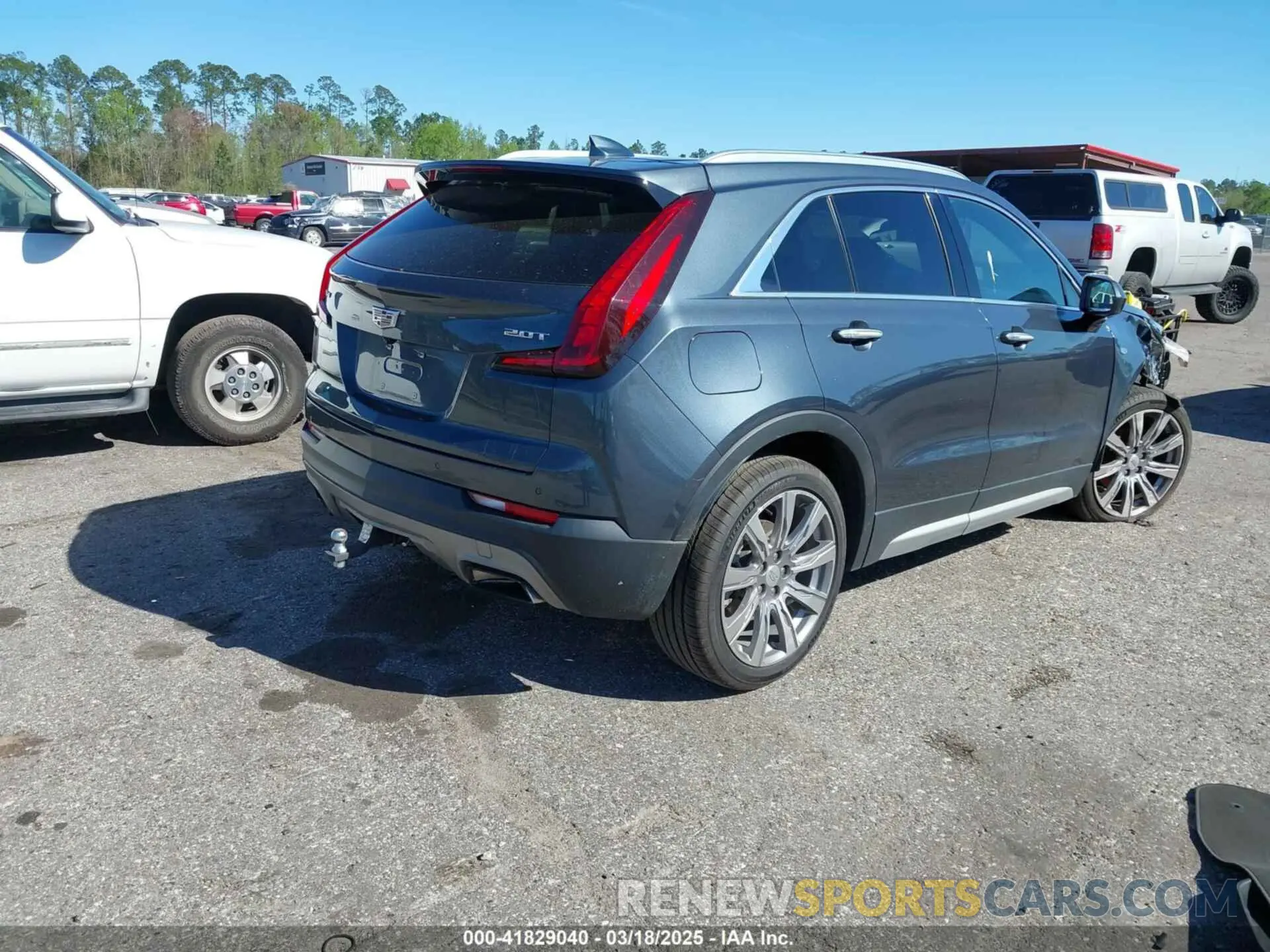 4 fotografías del automóvil dañado 1GYFZCR41KF204050 CADILLAC XT4 2019