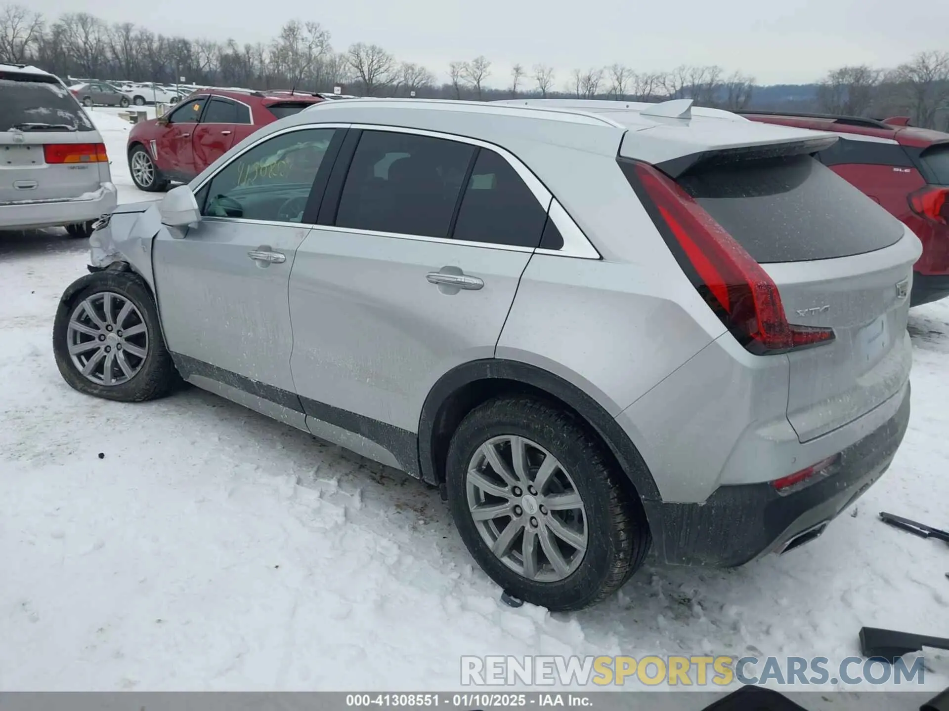 3 fotografías del automóvil dañado 1GYFZCR42KF223397 CADILLAC XT4 2019
